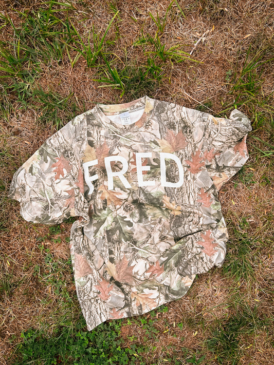 Vintage camo tee
